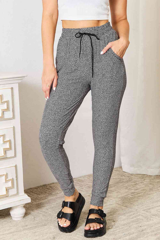 Heather Grey Joggers With Pockets